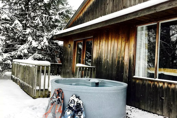 Bain à remous extérieur