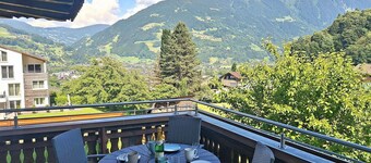 Charmante Ferienwohnung mit Terrasse, Garten und Panoramablick