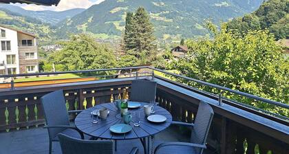 Charmante Ferienwohnung mit Terrasse, Garten und Panoramablick