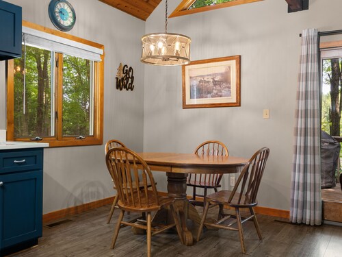 Peaceful Betsie River Retreat on 5 Wooded Acres