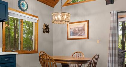 Peaceful Betsie River Retreat on 5 Wooded Acres