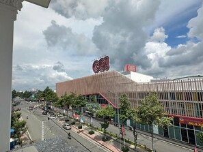 Udsigt fra overnatningsstedet