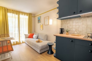In-room safe, soundproofing, free WiFi - Appartements Soléo Prado (Marseille)