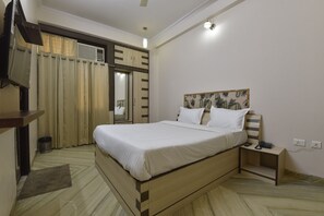 Economy Double Room, Balcony, City View | Blackout curtains, soundproofing, iron/ironing board, free WiFi - Hotel The Grand Kailash (Jaipur)
