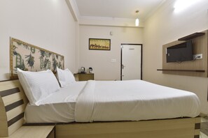 Kahden hengen economy-huone, parveke, kaupunkinäköala