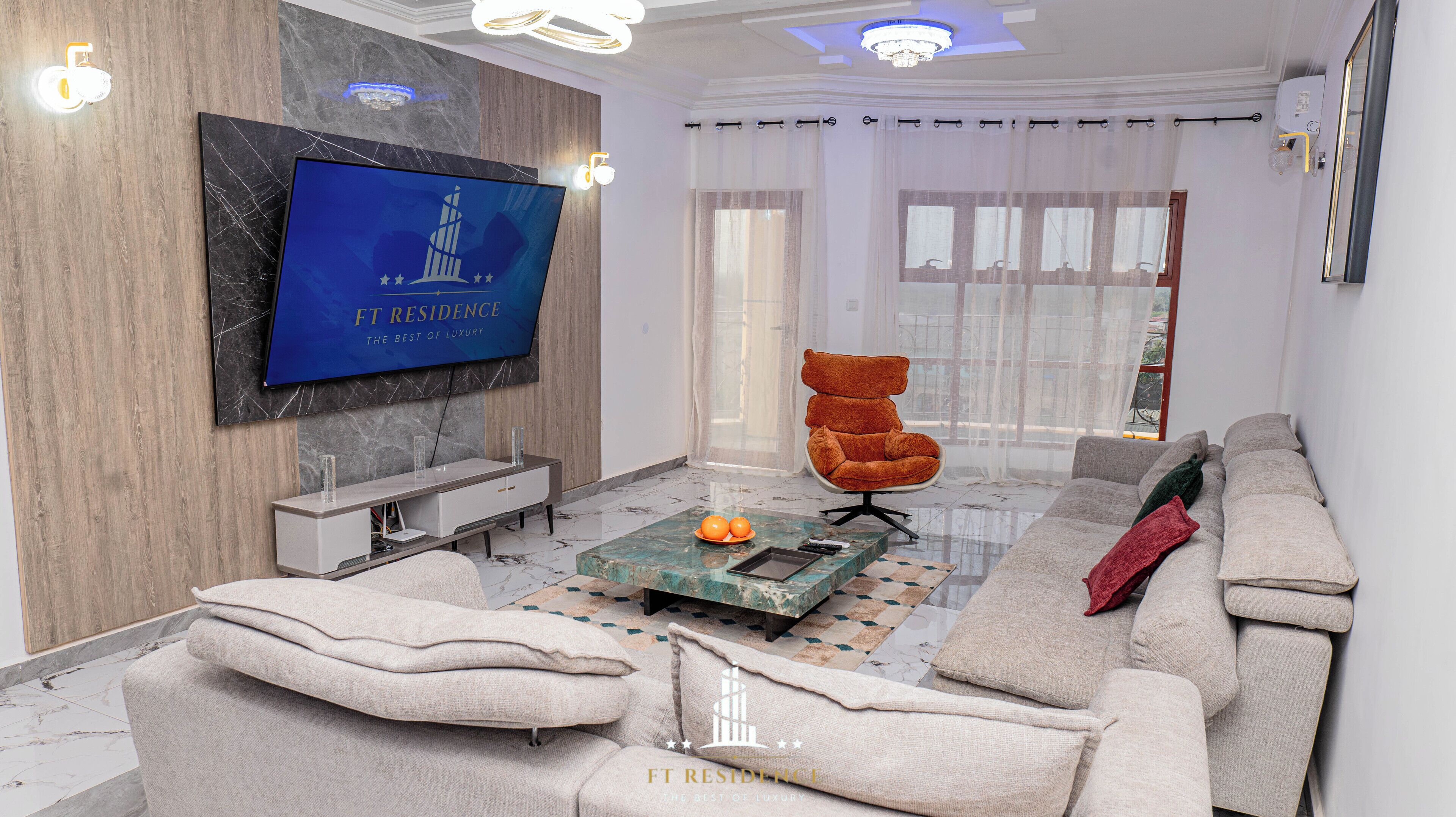 Ático Deluxe, balcón | Zona de estar