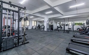 Fitness facility - Skypiea Loft |City view 1BR in Riara with a Pool close to Westlands and CBD (PQ27+WHX, Riara Rd, Nairobi)