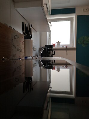 Private kitchen - Vacation apartment Katja (Bad Königshofen im Grabfeld)