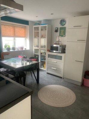 Private kitchen - Vacation apartment Katja (Bad Königshofen im Grabfeld)