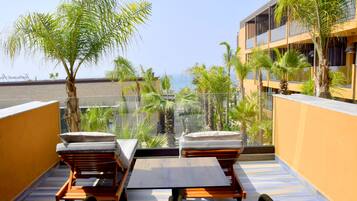 Vue depuis le balcon