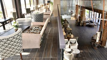 Sala de estar en el lobby