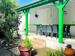 Outdoor dining - Villa Annia (Saint-François)