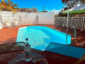 Outdoor pool - Villa Annia (Saint-François)