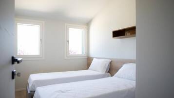 Deluxe-Apartment, Blick auf den Innenhof