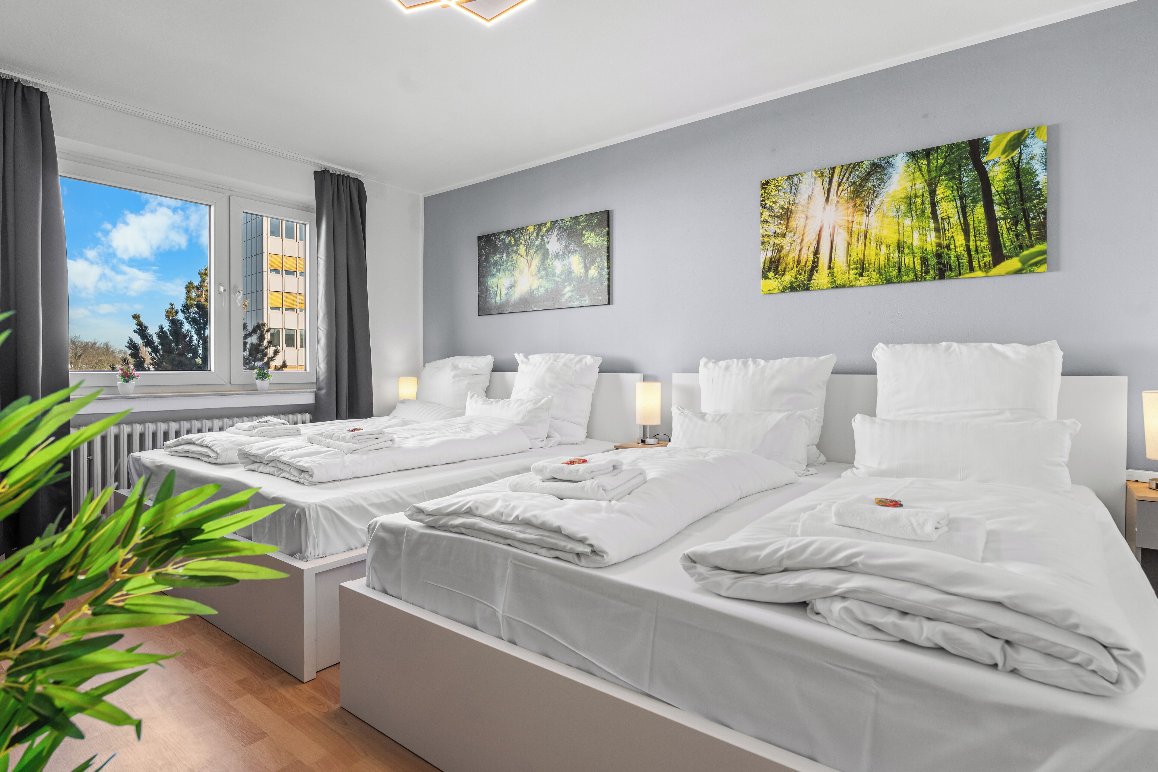 2 Schlafzimmer, Bügeleisen/Bügelbrett, Reisekinderbett, kostenloses WLAN
