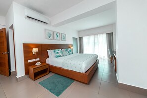 1 bedroom, iron/ironing board, bed sheets - 1 Bedroom Garden View, Presidential Suites Cabarete (Cabarete)