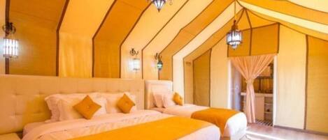 豪華帳棚, 沙漠景觀