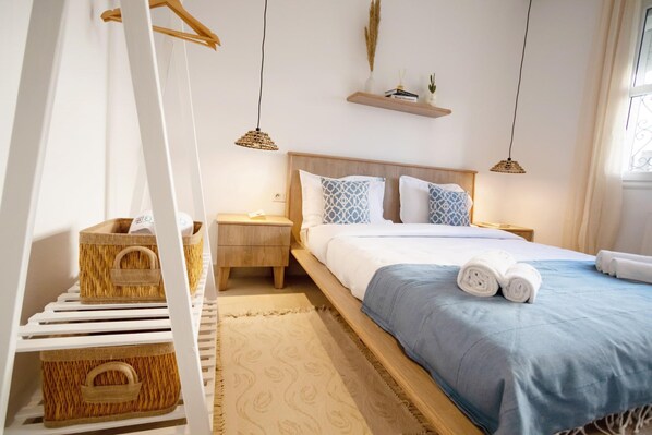 3 chambres, fer et planche à repasser, lit parapluie, Wi-Fi gratuit