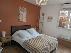 Room - Charming house 8 pers with Jacuzzi & Horses welcome (Hautes-Pyrénées) (Marseillan)