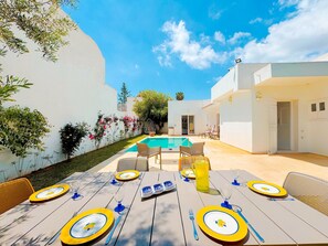 Opções para refeição ao ar livre