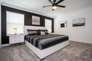 Desk, iron/ironing board, free WiFi, bed sheets - Gorgeous 4 Bd w  Pool   Storey Lake Resort 2653 (Kissimmee)