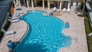 Pool - Gorgeous 4 Bedroom Family Friendly Close to Disney 7573 (Kissimmee)