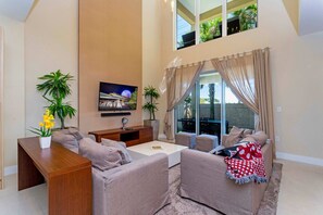 TV, DVD player, stereo, offices - Stunning 4 Bd Close To Disney   Magic Village 3247 (Kissimmee)