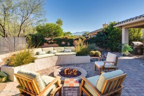 Terrace/patio - Elegant Quail Creek Resort Home with Spool, in Green Valley near Tucson (Green Valley)