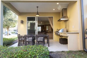 Outdoor dining - Gorgeous 4 Bd Close to Disney   Magic Village 3114 (Kissimmee)