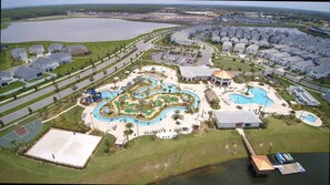 Exterior - Fantastic Eight Bedrooms SF w  Screened Pool at Storey Lake Resort 2887 (Kissimmee)