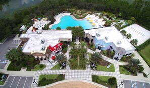 Pool - Festival Resort 5 Bd Home w  Screened Pool Close to Disney 174 (Davenport)
