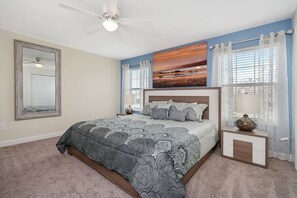 Desk, iron/ironing board, free WiFi, bed sheets - Four Bedroom close to Disney w  Pool 4898 (Kissimmee)