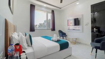 Dobbeltrom – superior, byutsikt