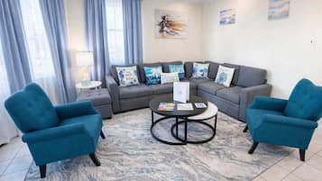 Apartment, 2 Bedrooms | Living area