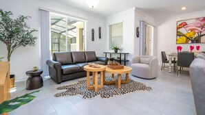 Living area - Gorgeous 4 Bd w  Pool   Storey Lake Resort 2485 (Kissimmee)