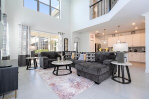TV, DVD player, stereo, offices - Stunning 5Bd w  Pool Close to Disney at Champions Gate 8956 (Davenport)