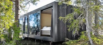 เคบินที่มีเอกลักษณ์และทันสมัย ออกแบบโดย สนูเฮตตา ตั้งอยู่ที่ เบลฟเยลล์