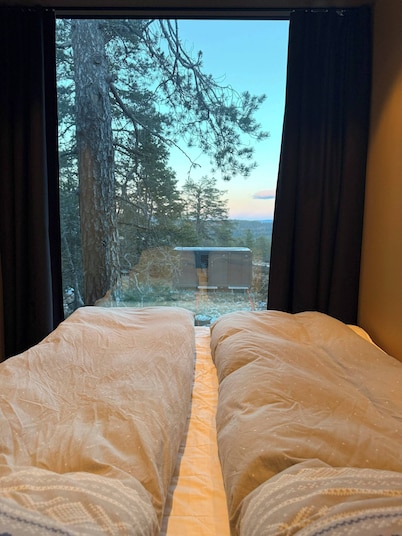 Unique, Modern Cabin Designed by Snøhetta, Located at Blefjell