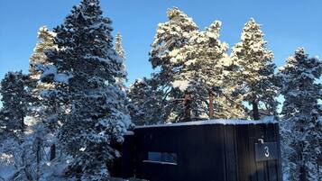 Cabin, 2 Bedrooms, Terrace, Mountain View | Property grounds