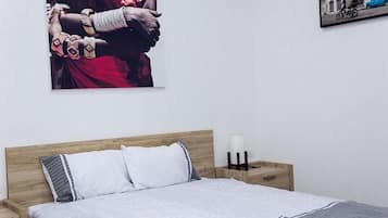 1 habitación, wifi y ropa de cama