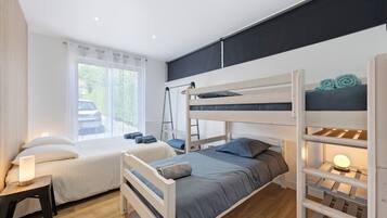 2 chambres, fer et planche à repasser, Wi-Fi