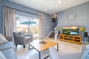 TV, DVD player, stereo, offices - Cozy 2Bd Spa Jacuzzi Close to Disney   Encantada 3029 (Kissimmee)
