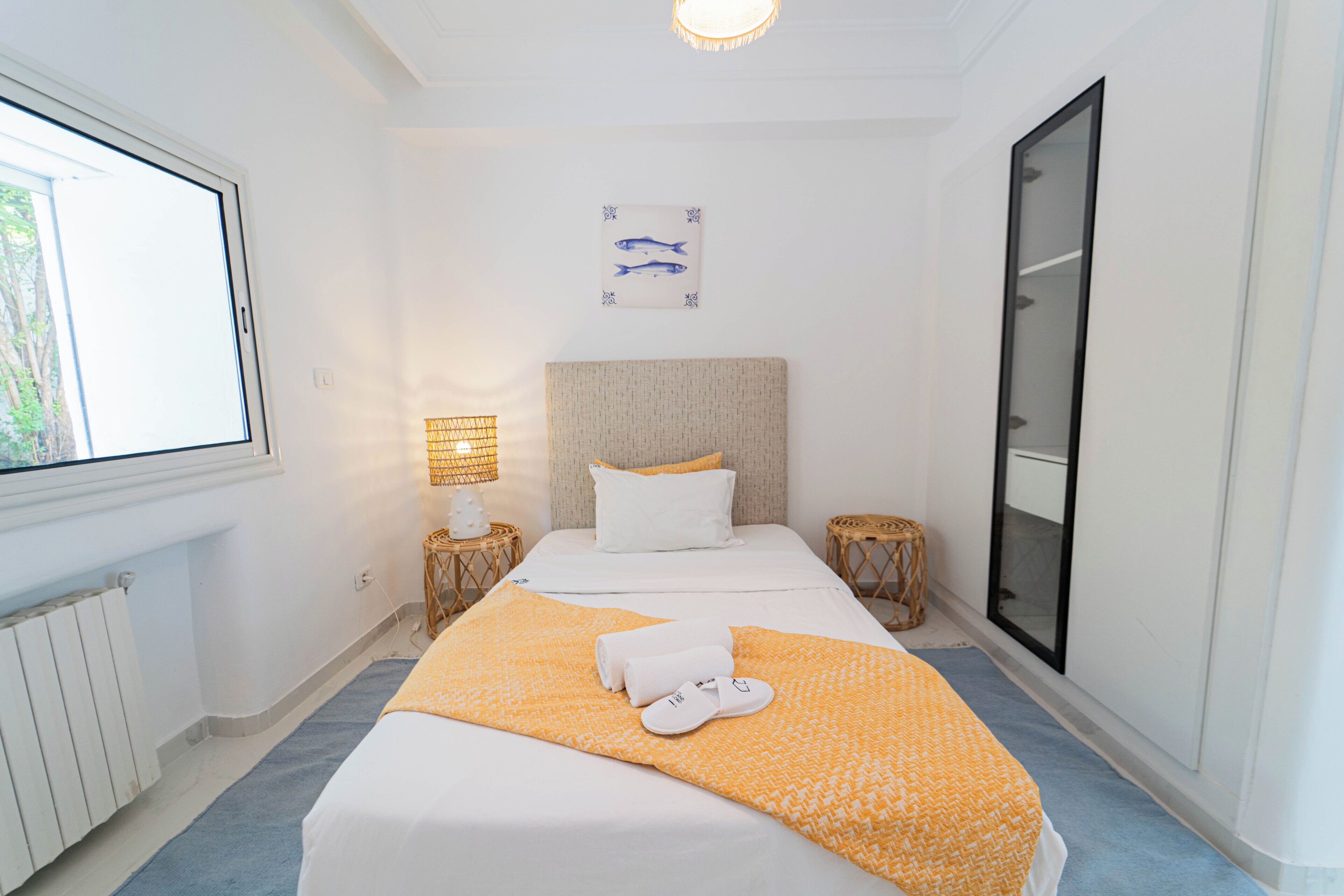 3 Schlafzimmer, Schreibtisch, Bügeleisen/Bügelbrett, Reisekinderbett