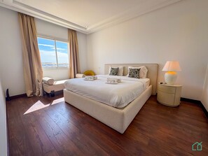 2 bedrooms, iron/ironing board, bed sheets - Ain Zaghouan Nd Superbe apt avec terrasse et vue (La Marsa)