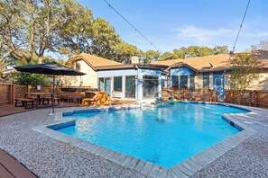 Pool - Heater Pool! 10 beds-4 K beds, Games, Gym, Theater (San Antonio)