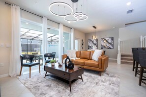TV, DVD player, stereo, offices - Luxury Private Pool   Themed Rooms Close to Disney 1282 (Clermont)