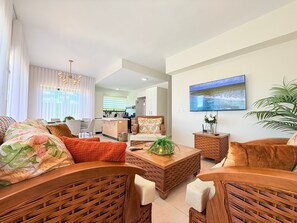 TV, offices - Ziba-Luxury Villa: Pool, BBQ, Near Beach & Airport (Punta Cana)