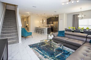 TV, DVD player, stereo, offices - 5BR Private Pool  Resort Amenities Near Disney (Kissimmee)