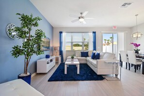 TV, DVD player, stereo, offices - Resort 4Bd Townhome w GameRoom   Patio Near Disney (Celebration)