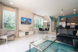 TV, DVD player, stereo, offices - Bright 5BD Disney Escape w  Private Pool 1536 (Clermont)